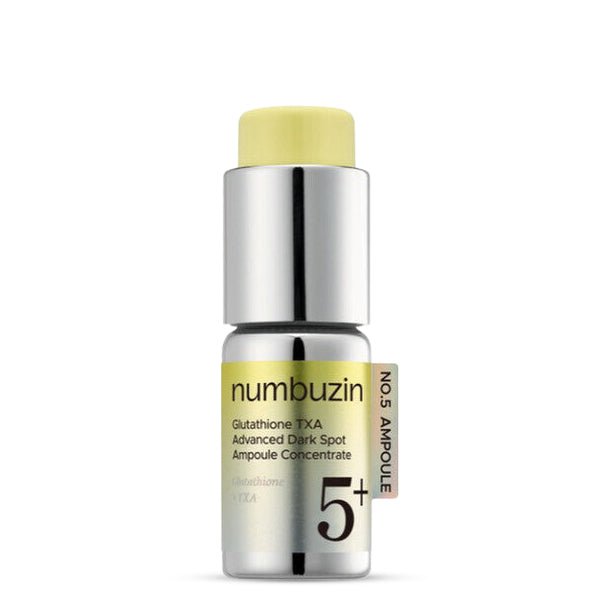 Augstas koncentrācijas ampula pigmentācijas izgaismošanai | Numbuzin No.5 Glutathione TXA Advanced Dark Spot Ampoule Concentrate - KOORE