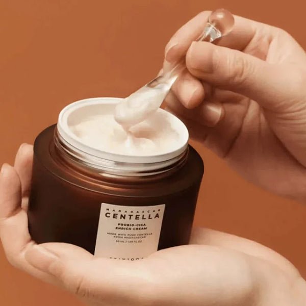 Bagātīgi mitrinošs un nomierinošs krēms | skin1004 Madagascar Centella Probio - Cica Enrich Cream - KOORE