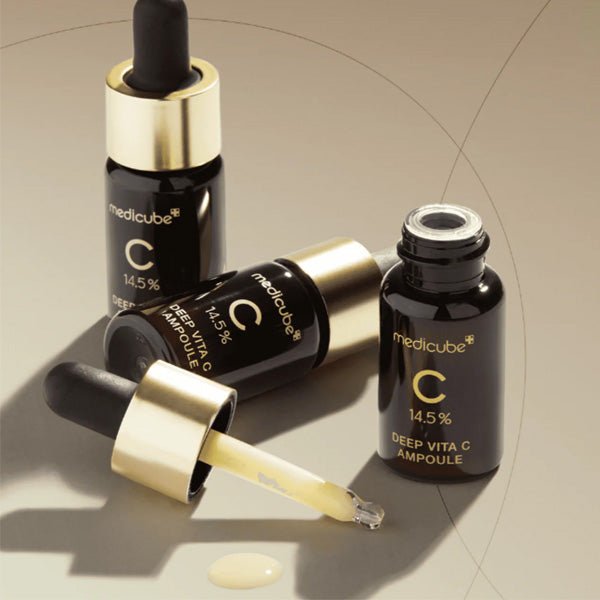 Balinošs un nostiprinošs serums ar C vitamīnu | Medicube Deep Vita C Ampoule 2.0 - KOORE