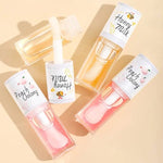 Barojoša lūpu eļļa a persiku aromātu | A’pieu Honey & Milk Lip Oil, Peach - KOORE