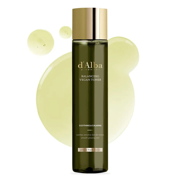 d'Alba Mild Skin Balancing Vegan Toner – luksusa Korejas toniks ar balto trifeļu ekstraktu jutīgai un dehidrētai ādai