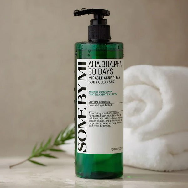 Dušas želeja problemātiskai ādai | Some by MI AHA.BHA.PHA 30 Days Miracle Acne Body Cleanser - KOORE