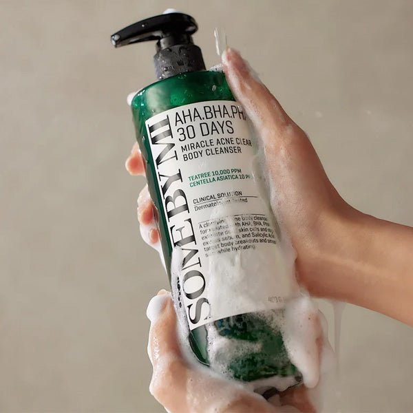Dušas želeja problemātiskai ādai | Some by MI AHA.BHA.PHA 30 Days Miracle Acne Body Cleanser - KOORE