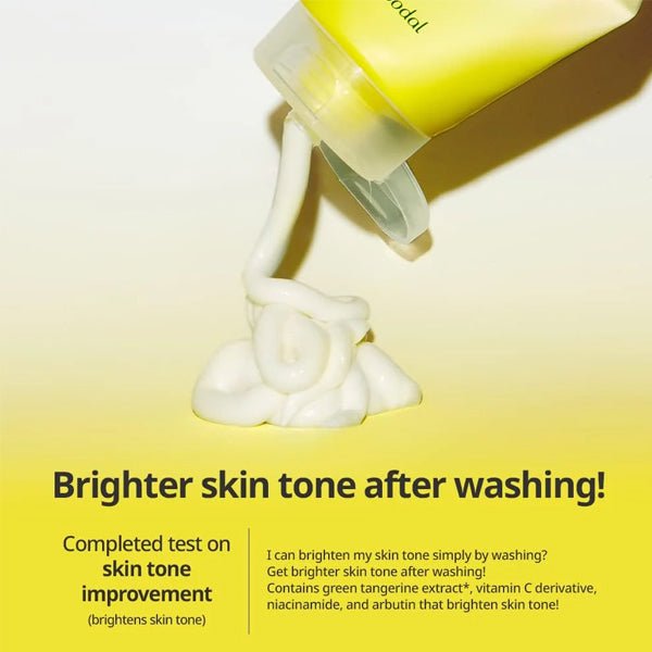 Dziļi attīrošas sejas putas ar C vitamīnu | Goodal Green Tangerine Vita C Foam - KOORE