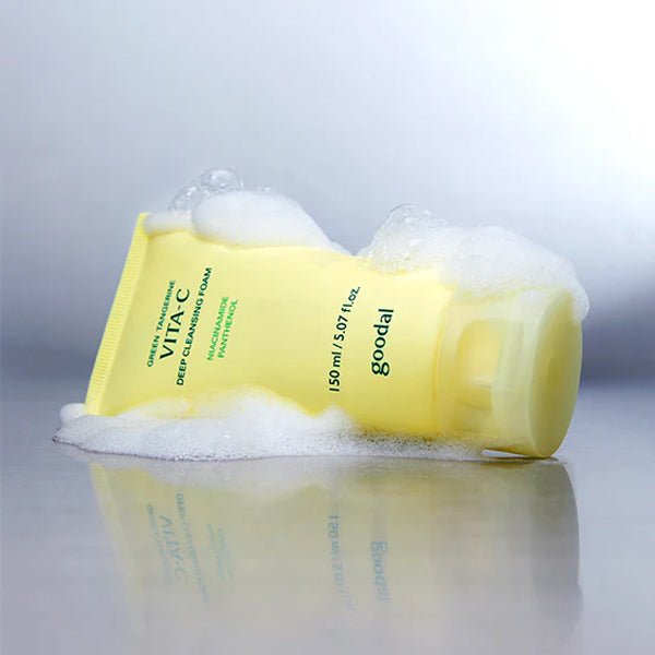 Dziļi attīrošas sejas putas ar C vitamīnu | Goodal Green Tangerine Vita C Foam - KOORE
