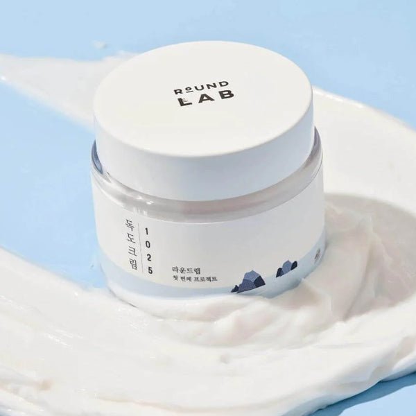 Dziļi mitrinošs un nomierinošs krēms | Round Lab 1025 Dokdo Cream - KOORE