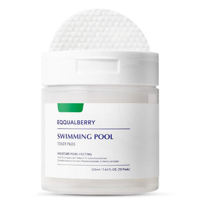 EQQUALBERRY Swimming Pool Toner Pads iepakojums