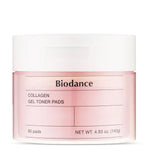 Gēla spilventiņi ar toniku un kolagēnu | Biodance Collagen Gel Toner Pads - KOORE
