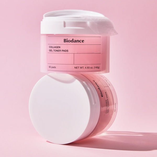 Gēla spilventiņi ar toniku un kolagēnu | Biodance Collagen Gel Toner Pads - KOORE