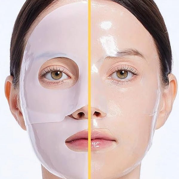 Gliemežu mucīna hidrogela maska mirdzumam | Advanced Snail Mucin Glass Glow Hydrogel Mask - KOORE