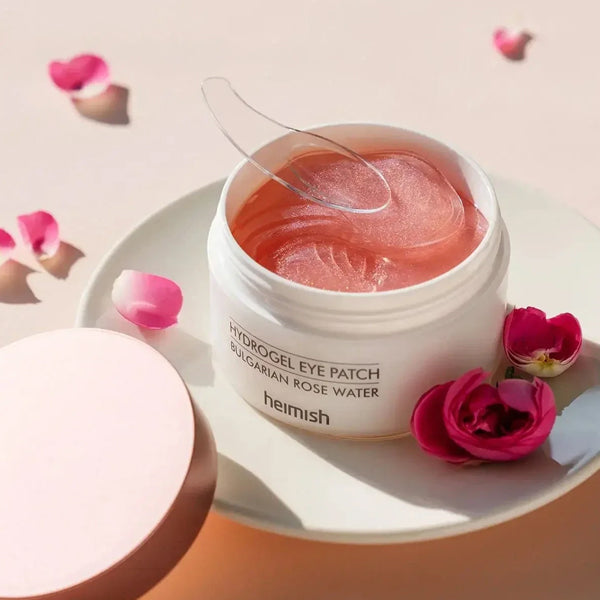 HEIMISH Bulgarian Rose Water Hydrogel Eye Patch - acu patči ar Bulgārijas rožūdeni