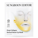 Sungboon Editor Deep Collagen Retinol Boost-Up Mask 25g paciņas iepakojums