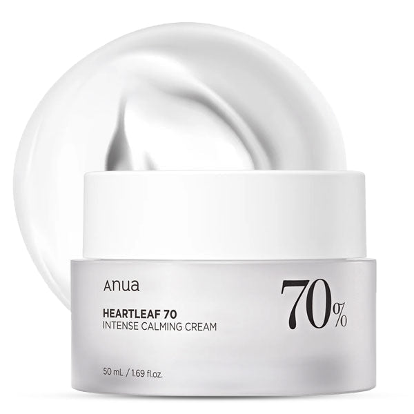 Intensīvi ādu nomierinošs krēms | Anua Heartleaf 70 Intense Calming Cream - KOORE