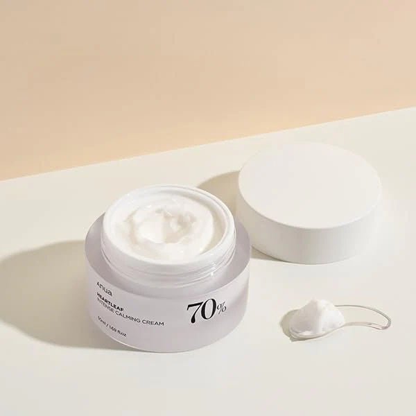 Intensīvi ādu nomierinošs krēms | Anua Heartleaf 70 Intense Calming Cream - KOORE