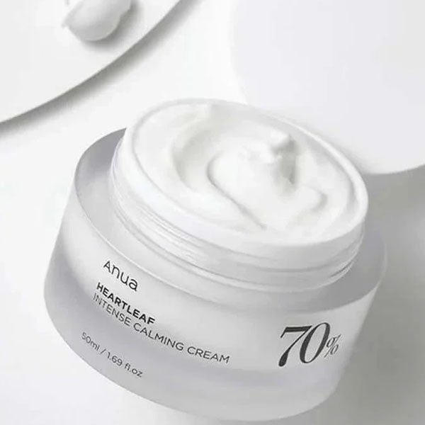 Intensīvi ādu nomierinošs krēms | Anua Heartleaf 70 Intense Calming Cream - KOORE