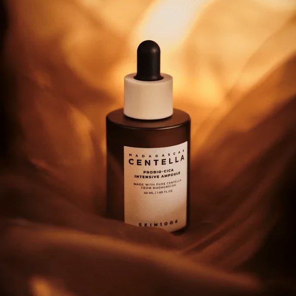 Intensīvi mitrinoša un ādu stiprinoša ampula | skin1004 Madagascar Centella Probio - Cica Intensive Ampoule - KOORE