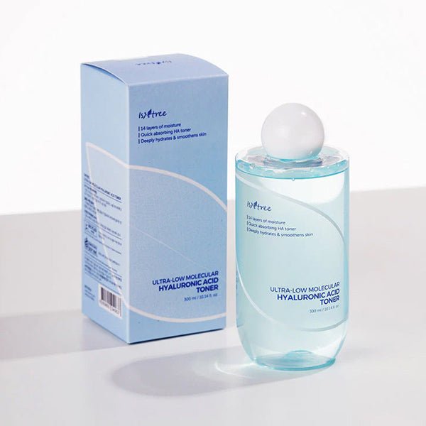 Intensīvi mitrinošs toneris ar hialuronskābi | Isntree Ultra - Low Molecular Hyaluronic Acid Toner - KOORE
