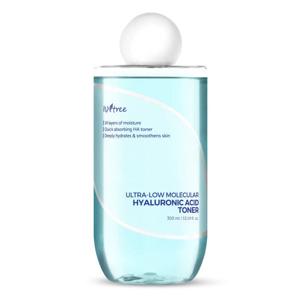 Intensīvi mitrinošs toneris ar hialuronskābi | Isntree Ultra - Low Molecular Hyaluronic Acid Toner - KOORE