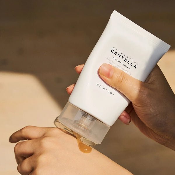Intensīvi nomierinošs želejkrēms sejai | skin1004 Madagascar Centella Soothing Cream - KOORE