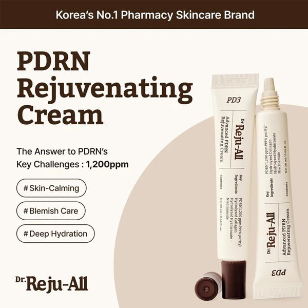 Intensīvi reģenerējošs krēms ar PDRN un peptīdiem | Dr. Reju-All Advanced PDRN Rejuvenating Cream - KOORE