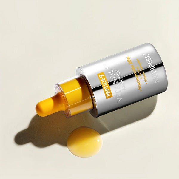 Izgaismojoša ampula ar peptīdiem sejas mirdzumam | Medi-Peel Peptide 9 Vitanol Ampoule Pro - KOORE