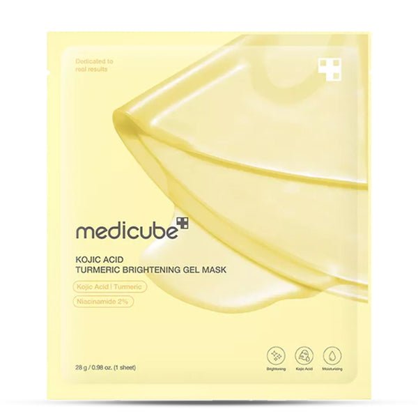 Medicube Kojic Acid Turmeric Brightening Gel Mask 1 maskas iepakojums