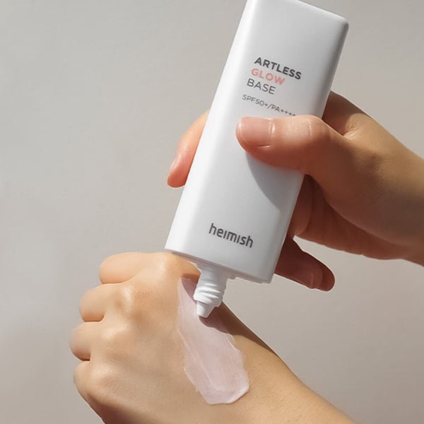 Izgaismojoša grima bāze ar SPF50+ | Heimish Artless Glow Base SPF50+ - KOORE