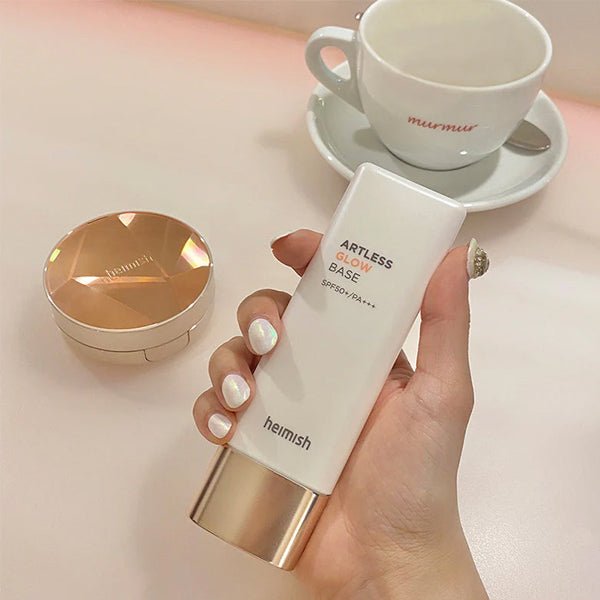 Izgaismojoša grima bāze ar SPF50+ | Heimish Artless Glow Base SPF50+ - KOORE