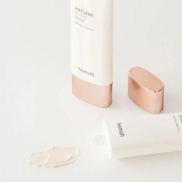 Izgaismojoša grima bāze ar SPF50+ | Heimish Artless Glow Base SPF50+ - KOORE