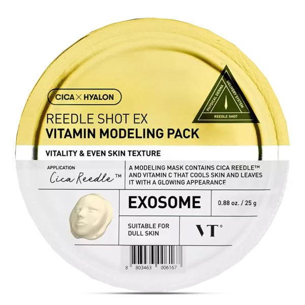 VT Cosmetics Reedle Shot EX Vitamin Modeling Pack 25g trauciņa iepakojums