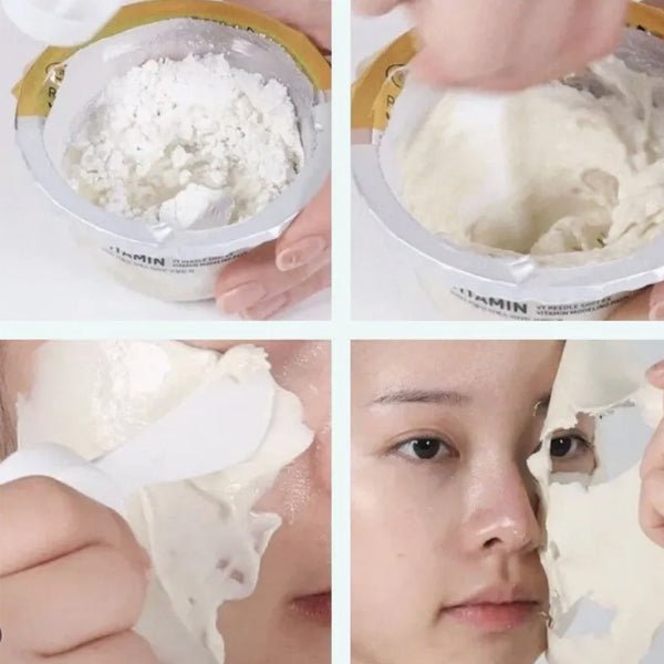 Korejas kosmētika VT Cosmetics algināta maska ar C vitamīnu un Cica Reedle