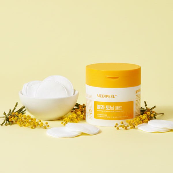 Izgaismojoši vates diski sejai | Medi - Peel Vitamin Mela Toning Pad - KOORE