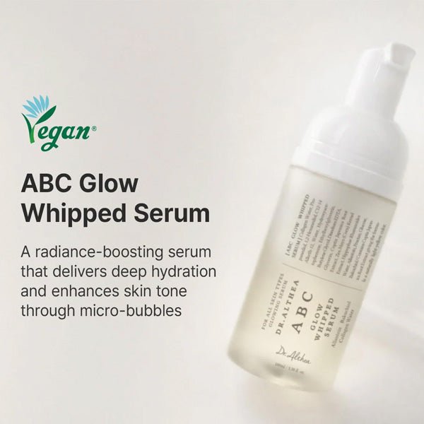 Izgaismojošs putu serums sejas mirdzumam | Dr. Althea ABC Glow Whipped Serum - KOORE