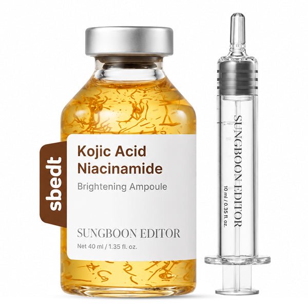 Izgaismojošs serums pret pigmentāciju ar kojikskābi un niacinamīdu | Sungboon Editor Kojic Acid Niacinamide Brightening Ampoule - KOORE