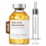 Izgaismojošs serums pret pigmentāciju ar kojikskābi un niacinamīdu | Sungboon Editor Kojic Acid Niacinamide Brightening Ampoule - KOORE