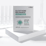 Izgaismojošu lokšņu sejas masku komplekts | APLB Glutathione Niacinamide Sheet Mask set - KOORE