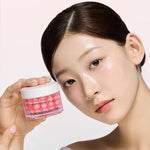 Sungboon Editor PDRN Pink Vitamin krēma gēla un vitamīnu kapsulu tekstūra
