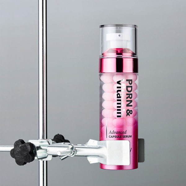 Kapsulu serums un PDRN sejas mirdzumam | Farmstay PDRN & Vitamin Advanced Capsule Serum - KOORE