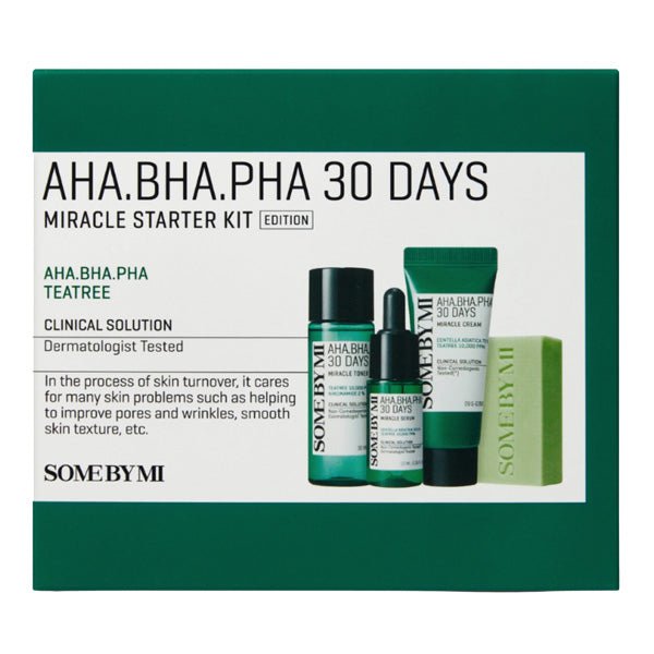 Komplekts problemātiskai ādai | Some By Mi AHA, BHA, PHA 30 Days Miracle AC SOS Kit - KOORE
