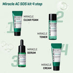 Komplekts problemātiskai ādai | Some By Mi AHA, BHA, PHA 30 Days Miracle AC SOS Kit - KOORE