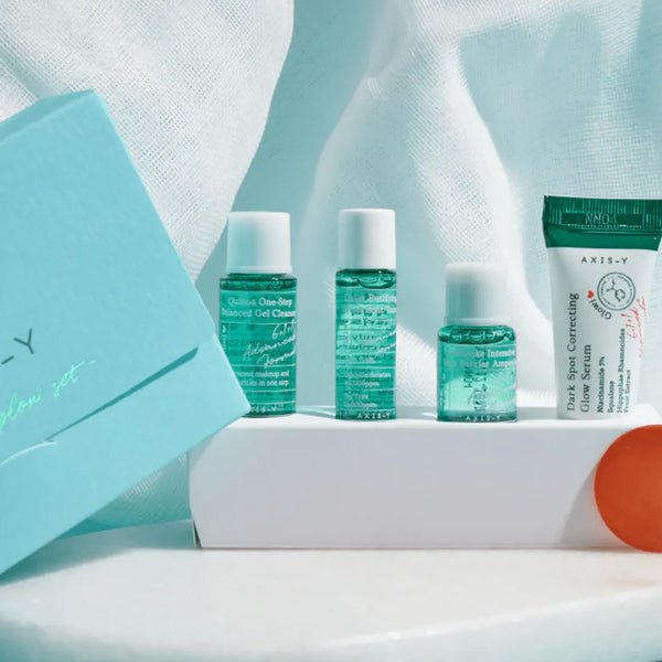 Komplekts sejas ādas mirdzumam | Axis - Y The Mini Glow Set - KOORE