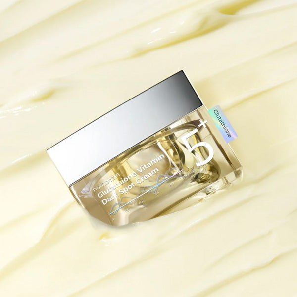 Koncentrēts "lāzera efekta" krēms pret pigmentāciju | Numbuzin No.5+ Vitamin Glutathione Dark Spot Laser Cream - KOORE