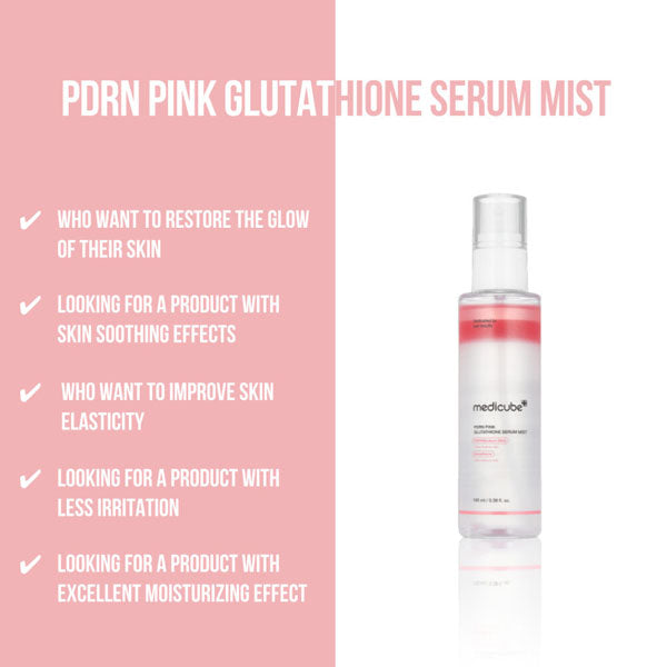 Medicube PDRN Pink Glutathione seruma migla – pieejama koore.lv