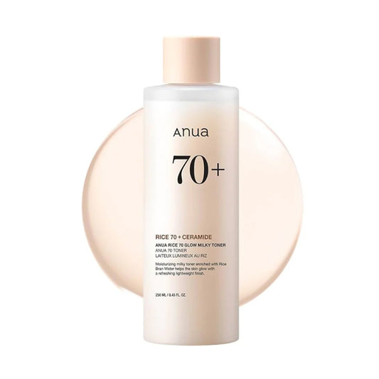 Korejas kosmetika ANUA Rice 70 Glow Milky Toner