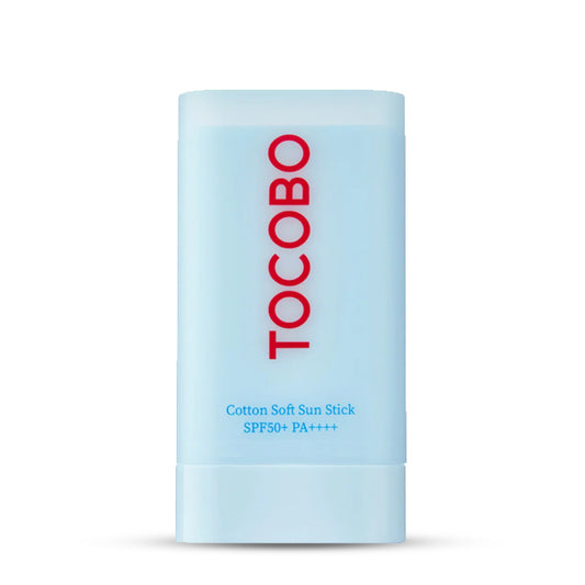 korejas kosmetika TOCOBO Cotton Soft Sun Stick