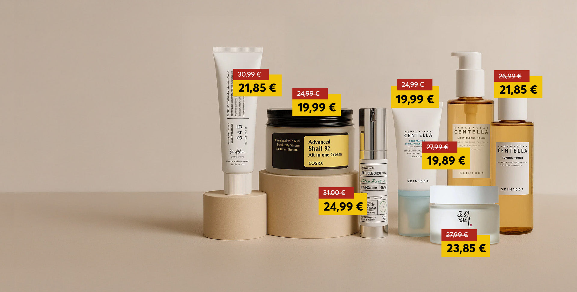 korejas kosmētika par izpārdošanas cenām un atlaides sale kbeauty
