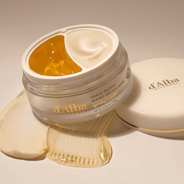 Krēms - serums ar baltās trifeles ekstraktu | d'Alba White Truffle Double Serum & Cream krēms - KOORE