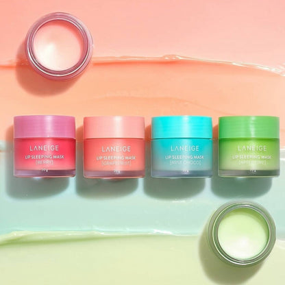 laneige lūpu nakts maskas visas garšas