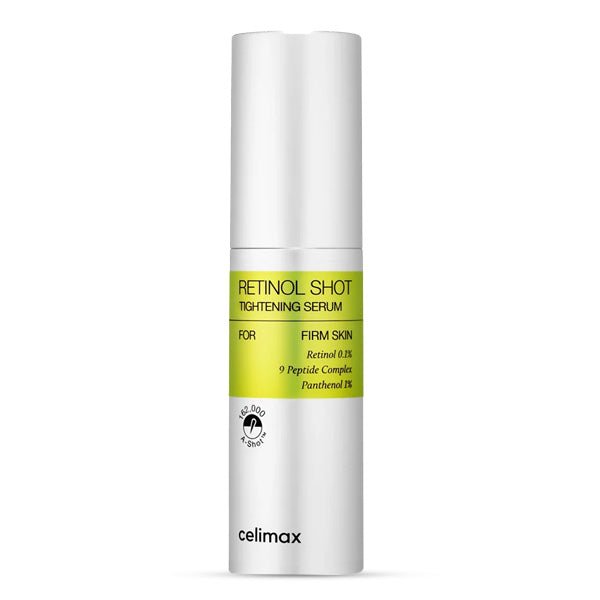Liftinga efektu piešķirošs serums ar retinolu un mikroadatām | Celimax The Vita−A Retinol Shot Tightening Serum - KOORE