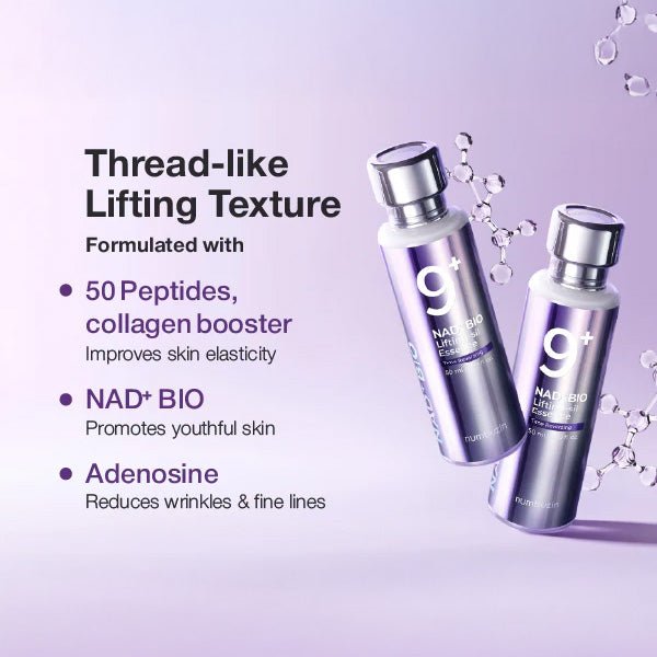 Liftinga esence ar NAD+ | Numbuzin No.9+ NAD BIO Lifting - sil Essence - KOORE